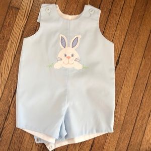 Boys 24 months easter romper shortall